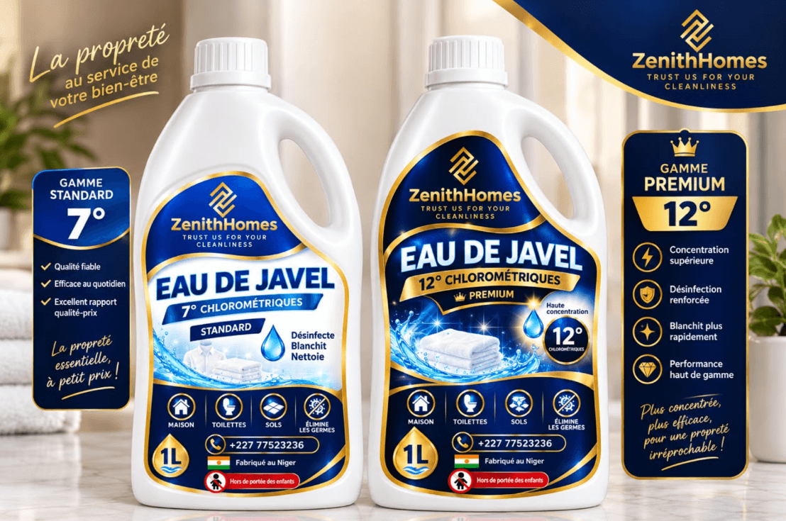 Eau de Javel Premium 12° 1 L
